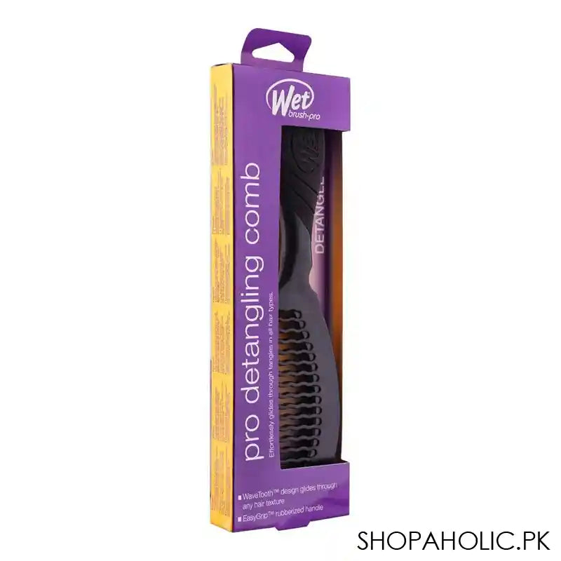 Wet Brush Pro Detangling Comb, Black, 0620WBLACKNW - Image 3