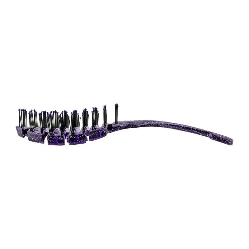 wet brush shower detangler hair brush purple glitter, bwr801purpgl image2