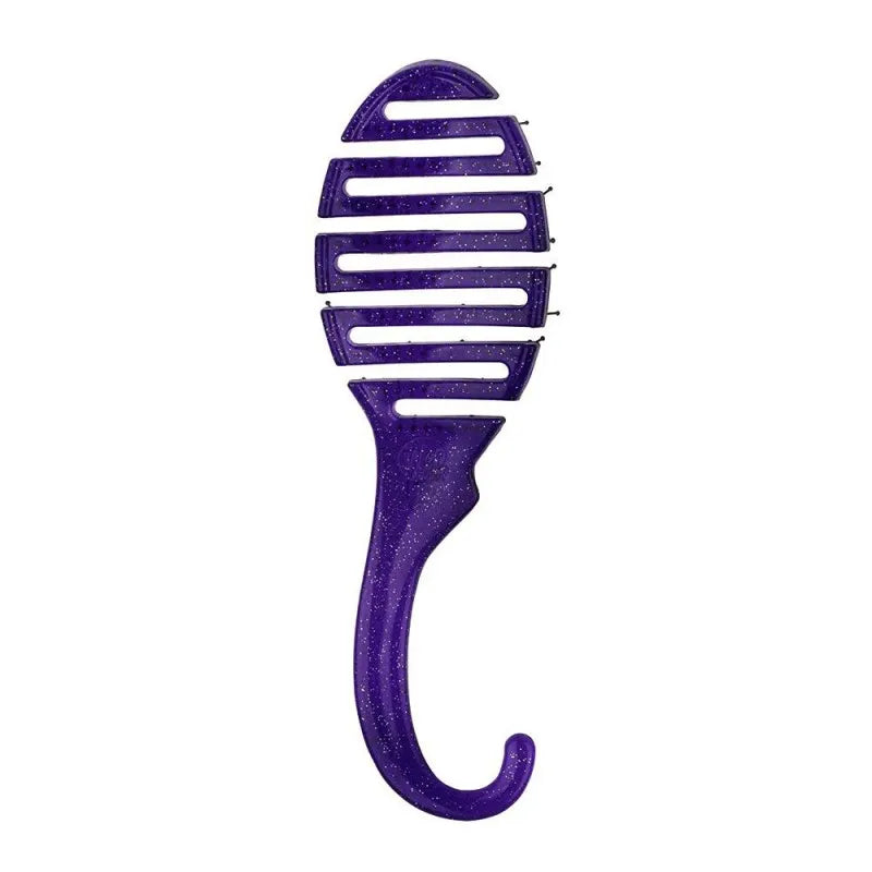 wet brush shower detangler hair brush purple glitter, bwr801purpgl image3