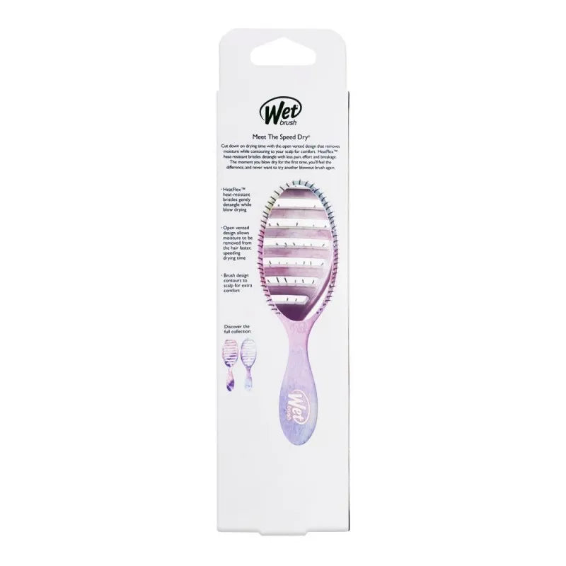 wet brush speed dry hair brush color wash stripes, bwr810wast image4