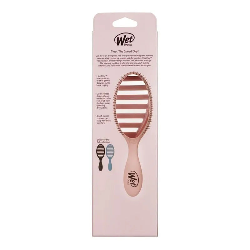 wet brush speed dry hair brush terrain textures dusty rose, bwr810ttdr image5