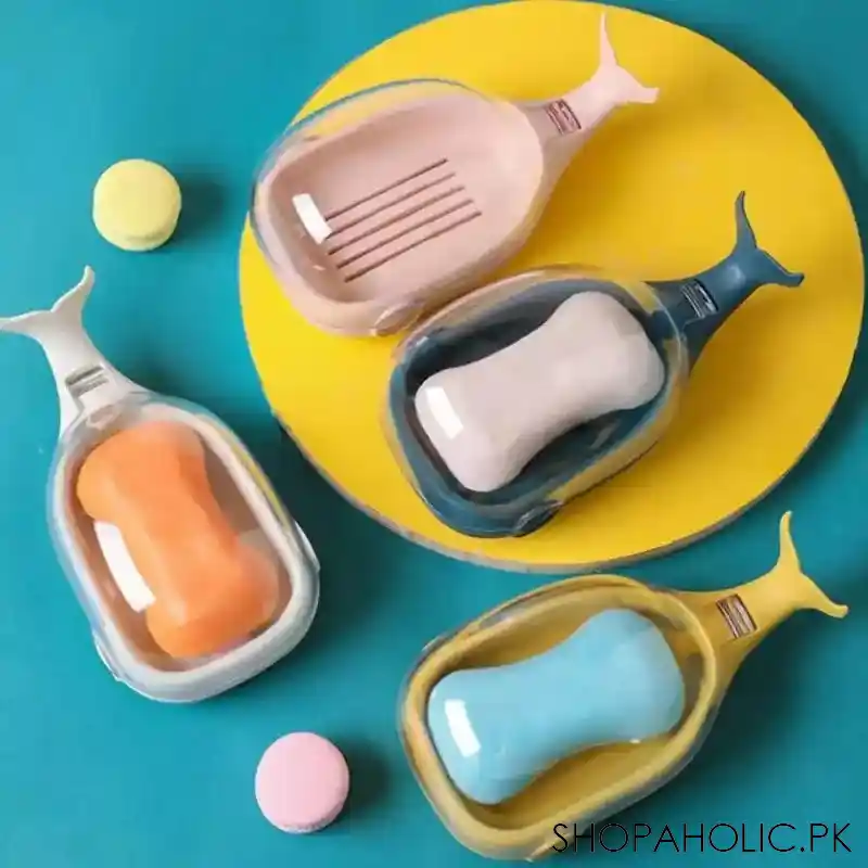 whale drain soap holder main image