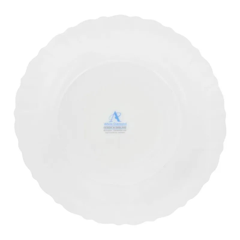 white diamond flat plate, 10 inches, no. 769 image2