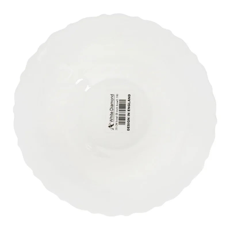 white diamond medium bowl, 7 inches, no. 769 image3