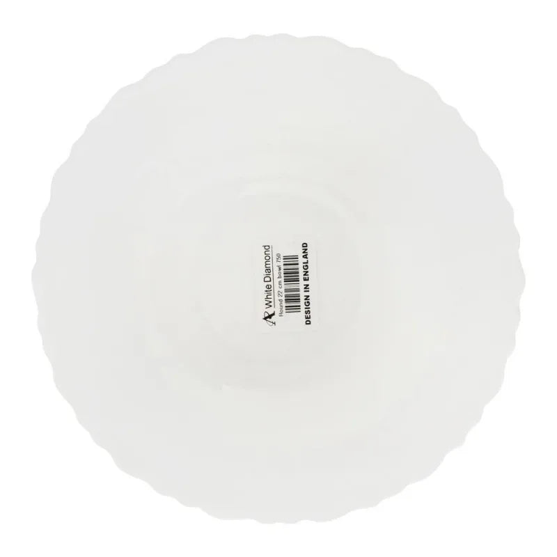 white diamond medium bowl, 8 inches, no. 769 image3