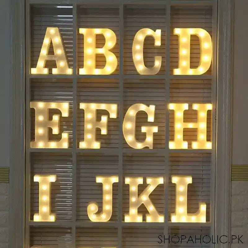 white led alphabets letters image4