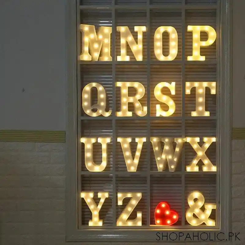 white led alphabets letters image5