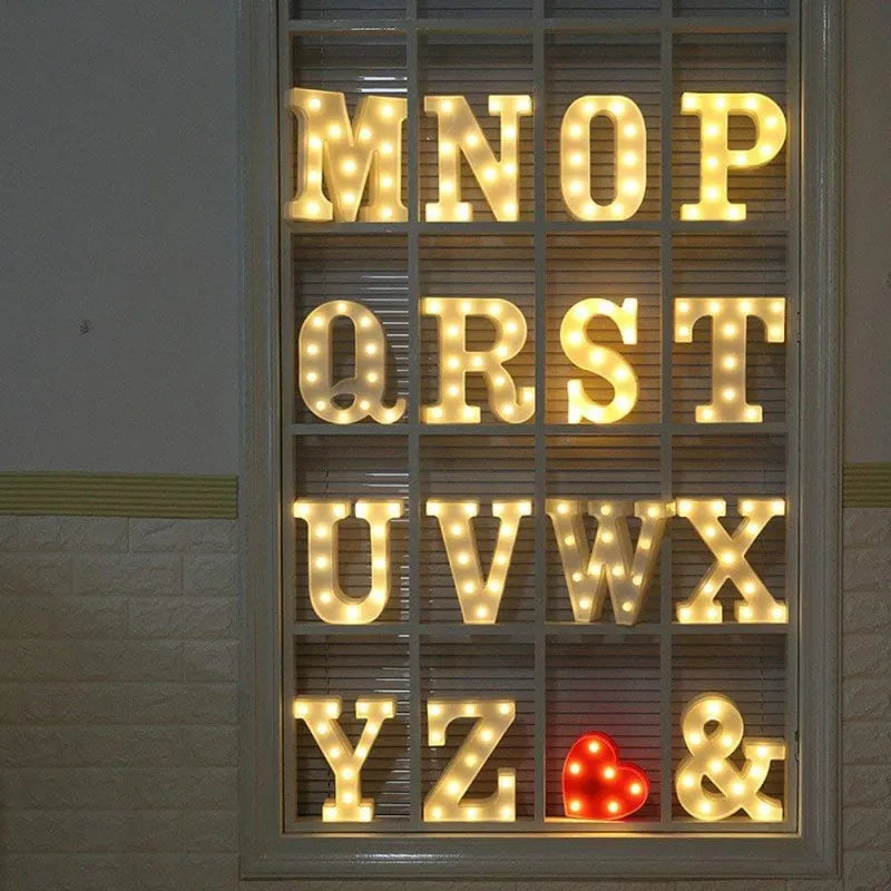 white led alphabets letters image5