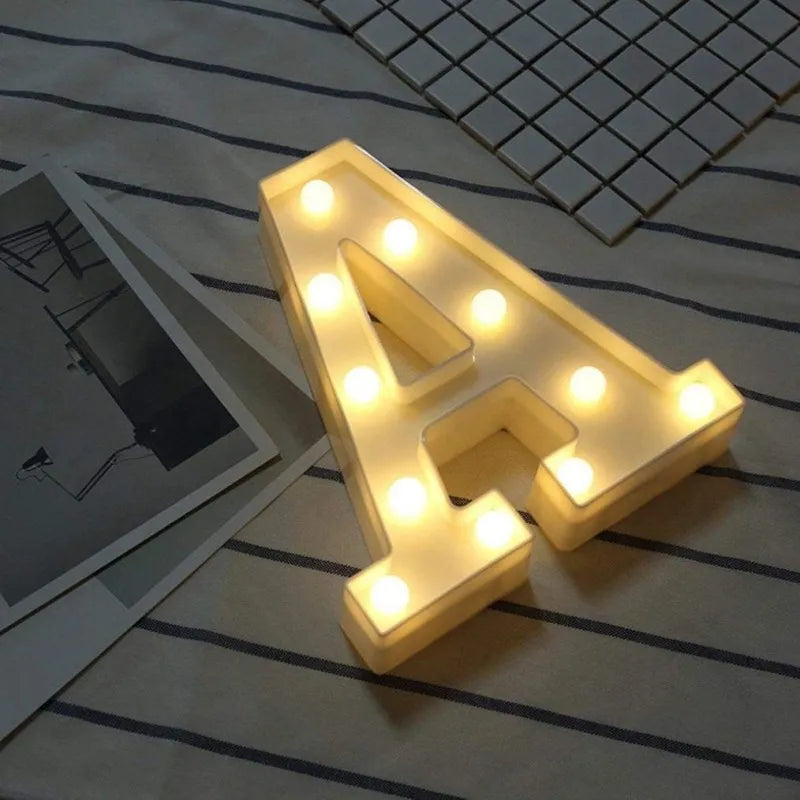 white led alphabets letters main image