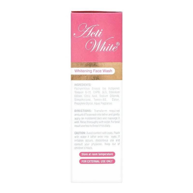 whiz laboratories acti white whitening face wash, for asian skin, 125ml image5