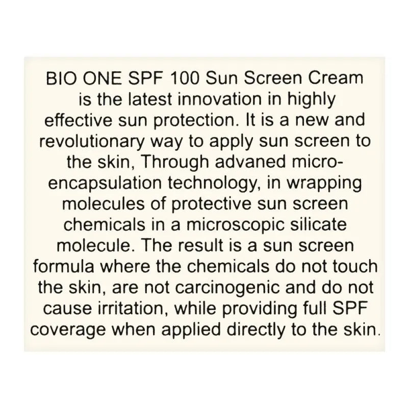 whiz laboratories bio one sun block spf 100, 40g image2