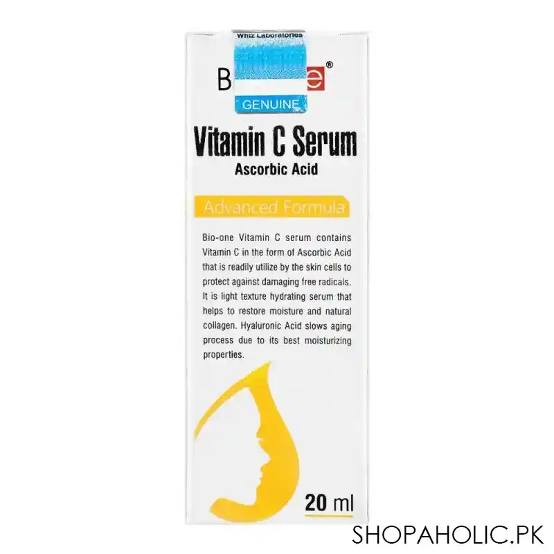 whiz laboratories bio one vitamin c serum, advanced formula, 20ml image2