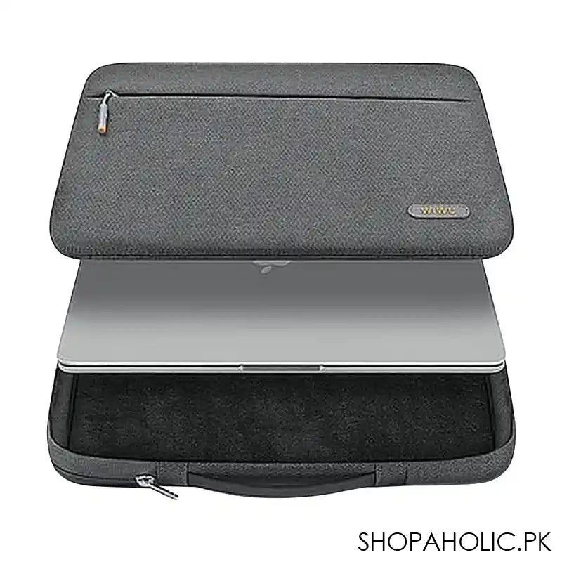 WIWU Pilot 13" Laptop Sleeve For Laptop/Ultra Book, Grey - Image 3