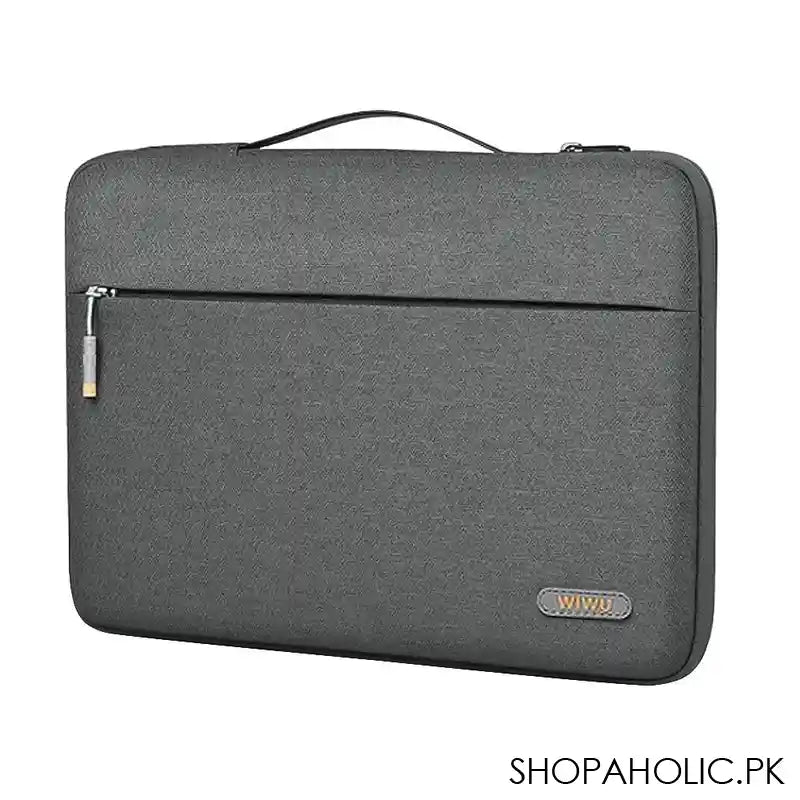 WIWU Pilot 13" Laptop Sleeve For Laptop/Ultra Book, Grey - Image 4