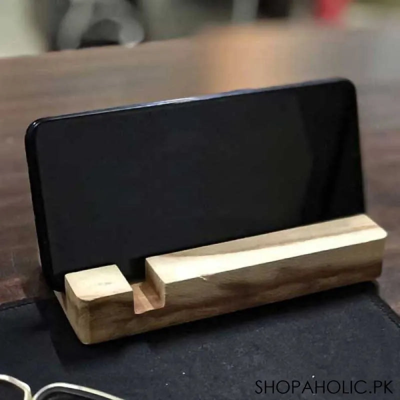 wooden mobile stand main image