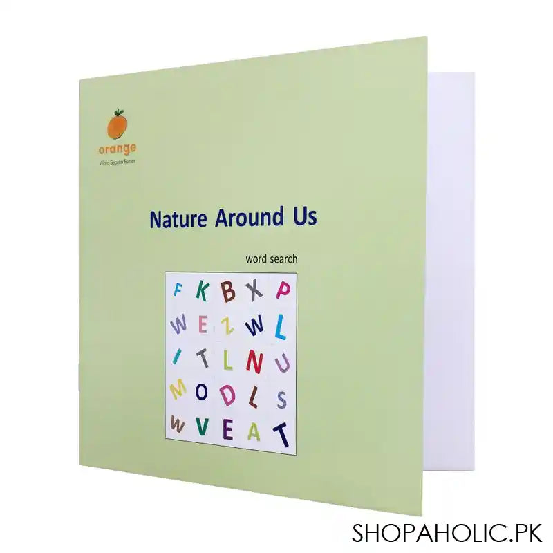 Word Search Nature Around Us Book - Main Image