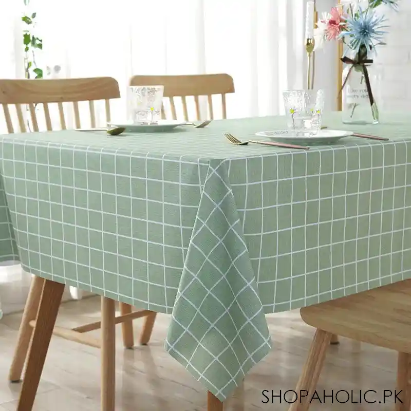 woven table cloth main image