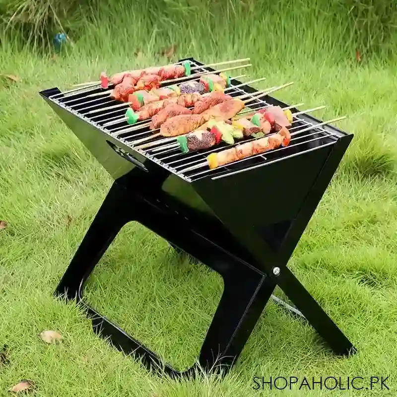 x shaped folding bbq grill main image