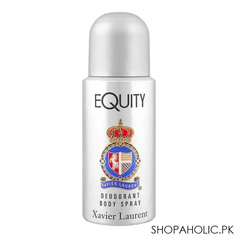 xavier laurent equity deodorant body spray, for men, 150ml main image