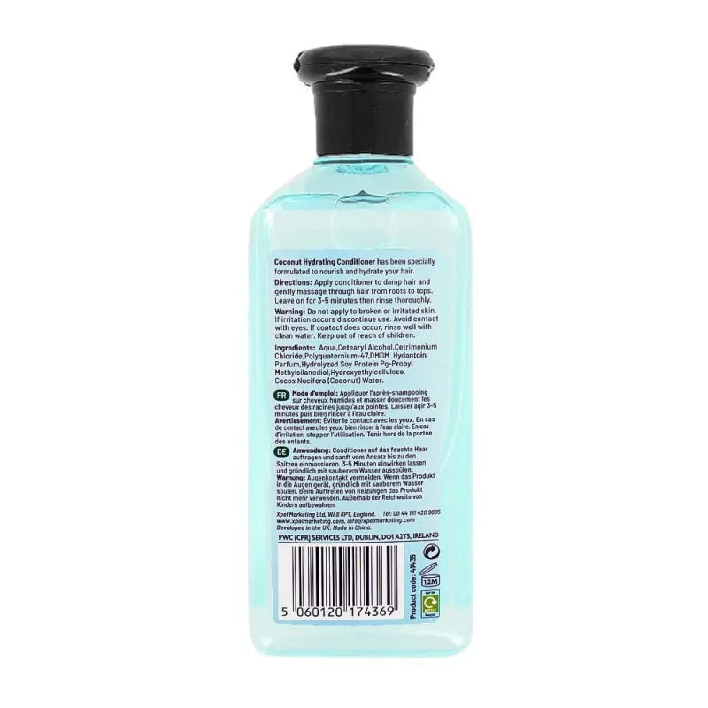 xhc coconut hydrating vegan conditioner, 400ml image2