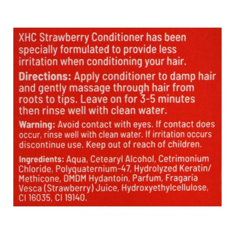 xhc strawberry nourishing conditioner, 400ml image3