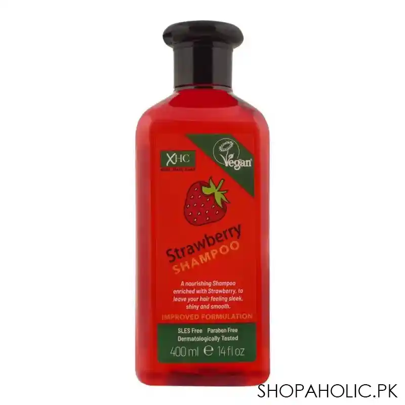 xhc strawberry nourishing shampoo, 400ml main image