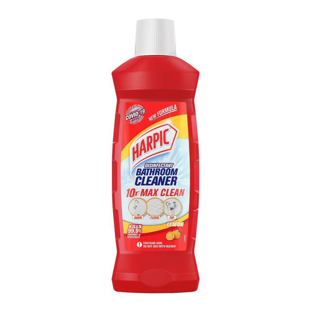 Harpic Bathroom Cleaner Lemon 500ml - Image 2