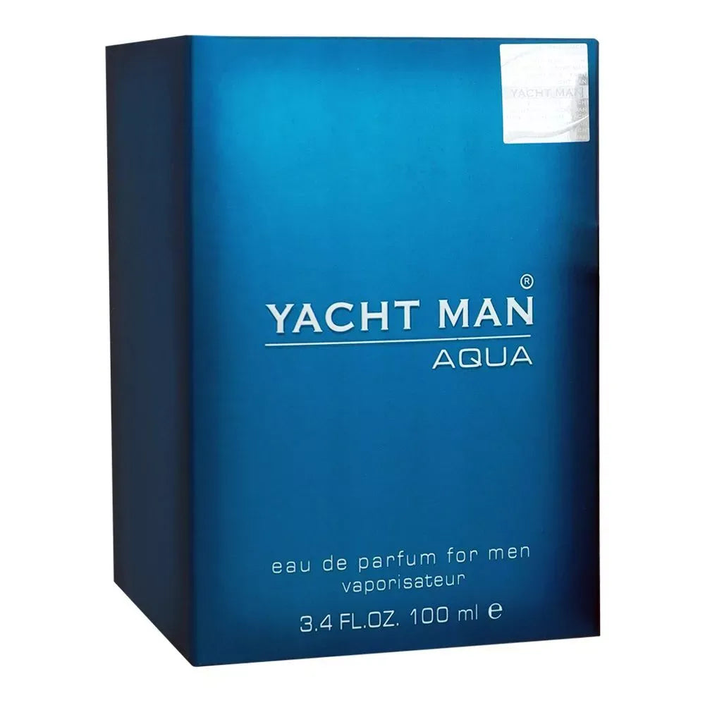 yacht man aqua eau de parfum, for men, 100ml image2