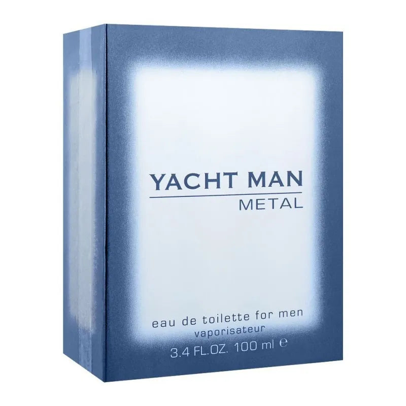 yacht man metal edt, fragrance for men, 100ml main image