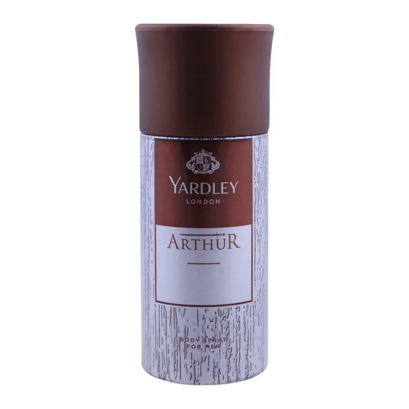 yardley arthur deodorant body spray for men, 150ml main image