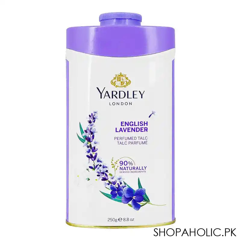 Yardley English Lavender Perfumed Talcum Powder, 250g - Main Image