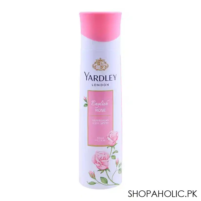 Yardley English Rose Deodorant Body Spray, For Women, 150ml - Main Image