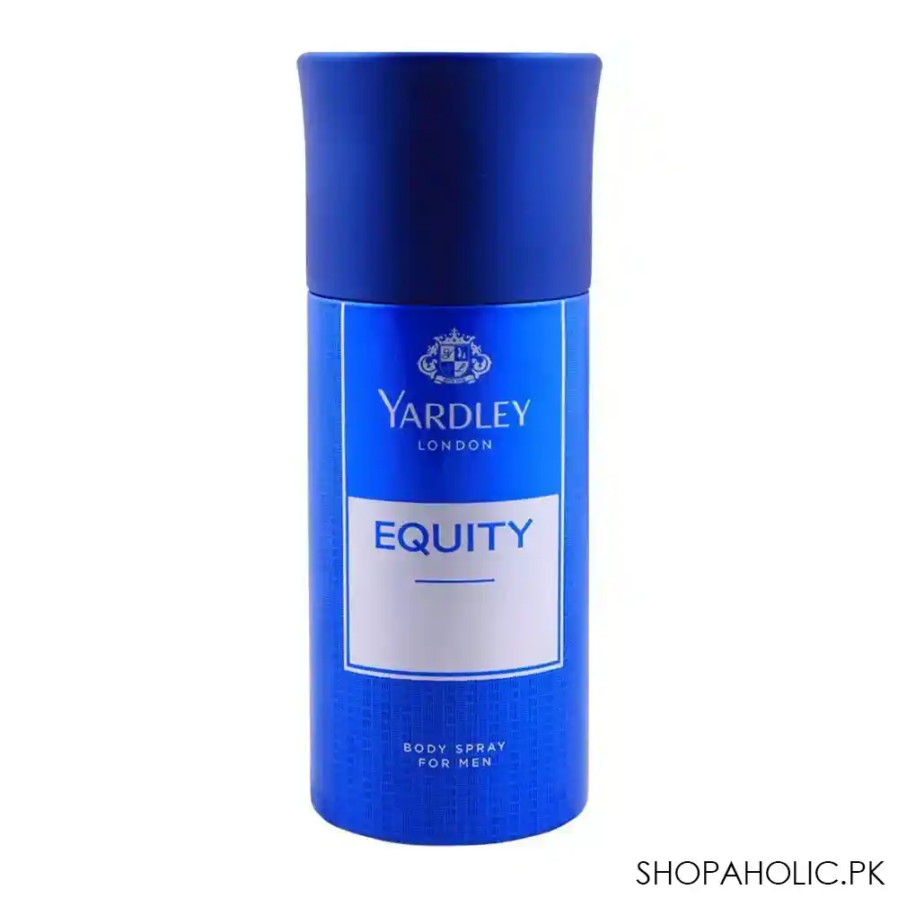 yardley equity deodorant body spray for men, 150ml main image