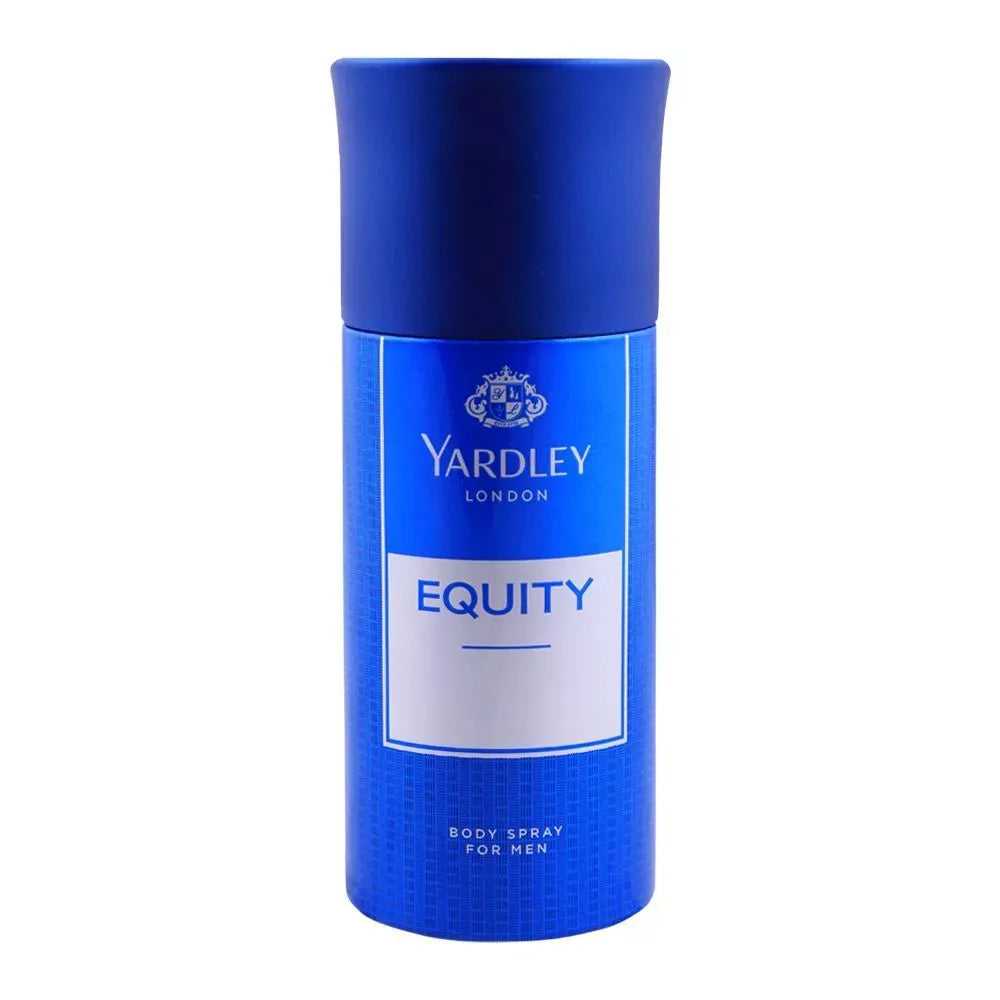 yardley equity deodorant body spray for men, 150ml main image