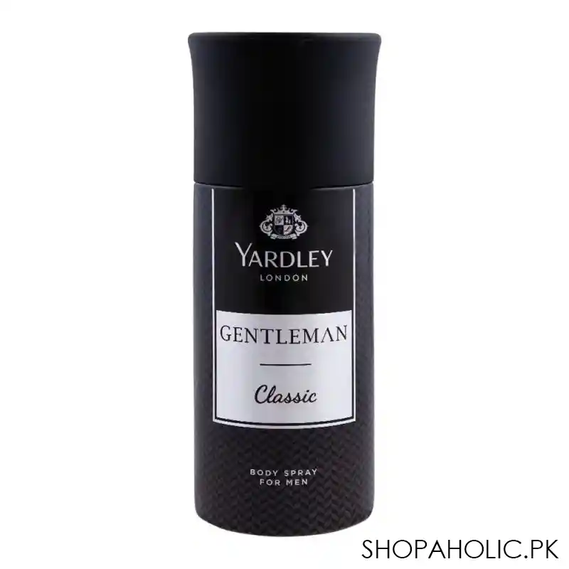 yardley gentleman classic deodorant body spray, 150ml main image