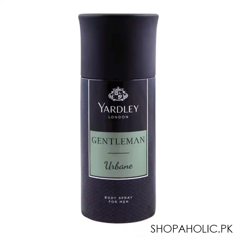 yardley gentleman urbane deodorant body spray, 150ml main image