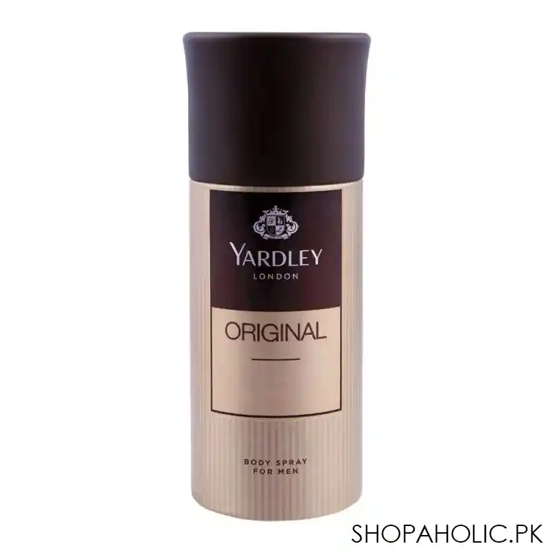 yardley original deodorant body spray for men, 150ml main image