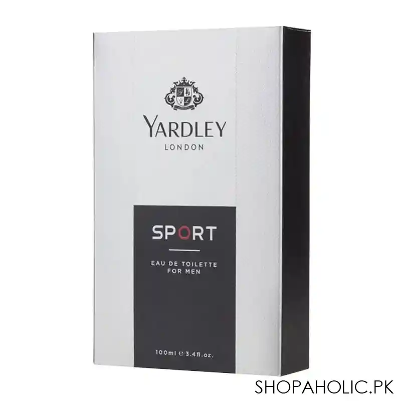 yardley sports for men eau de toilette, 100ml image2