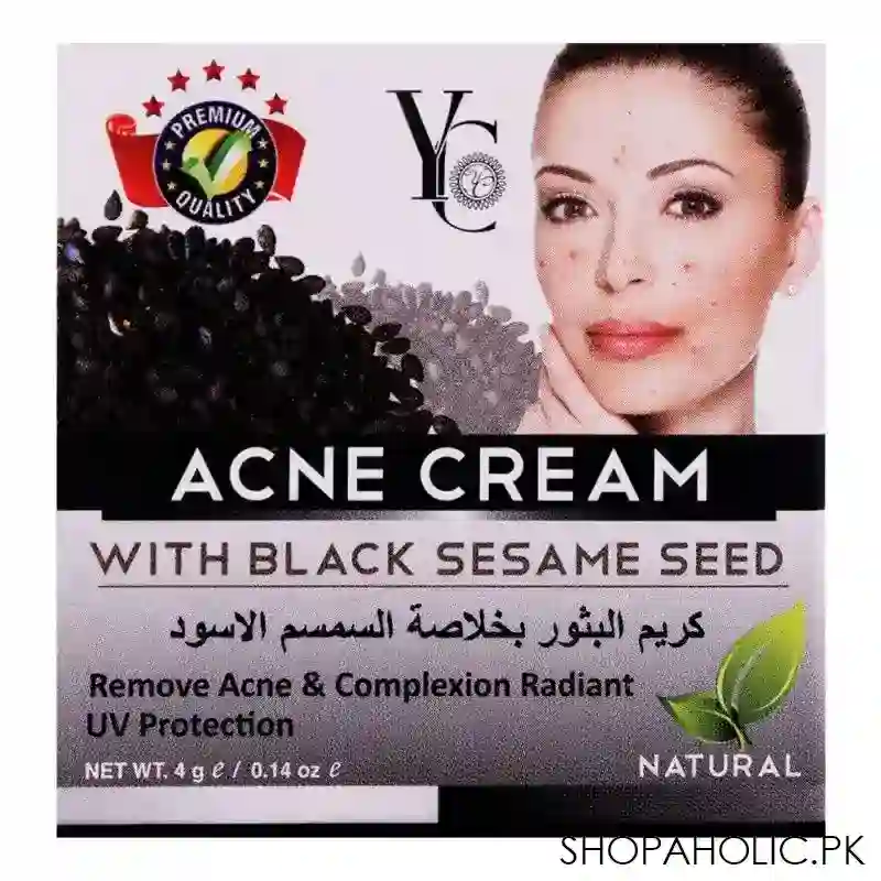 yc acne cream, with black sesame seed, 4g main image