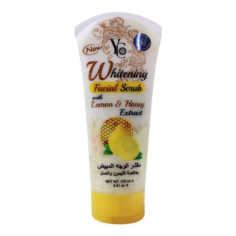 yc whitening facial scurb, lemon & honey extract, 175ml main image