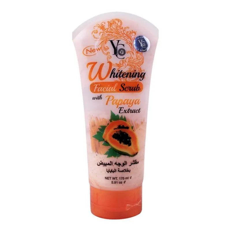 yc whitening facial scurb, papaya extract, 175ml main image