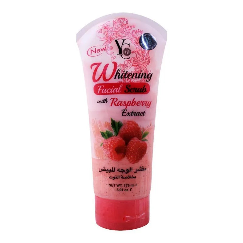 yc whitening facial scurb, raspberry extract, 175ml main image