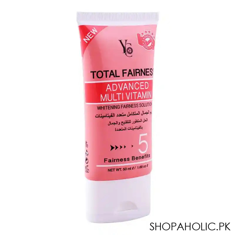 Yong Total Fairness Advanced Multivitamin Whitening Fairness Solution, 50ml - Main Image