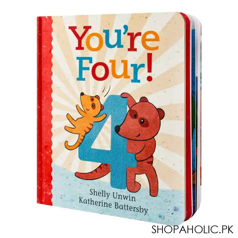 You're Four! Book - Main Image