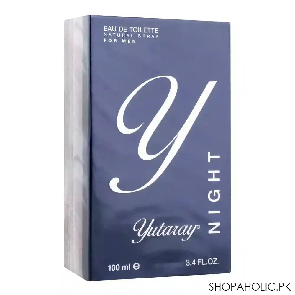 yutaray night eau de toilette, for men, 100ml main image