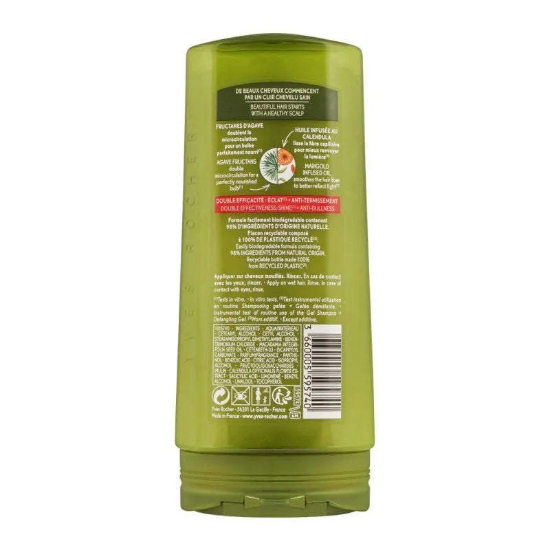 yves rocher brillance shine detangling gel conditioner, 200ml image2