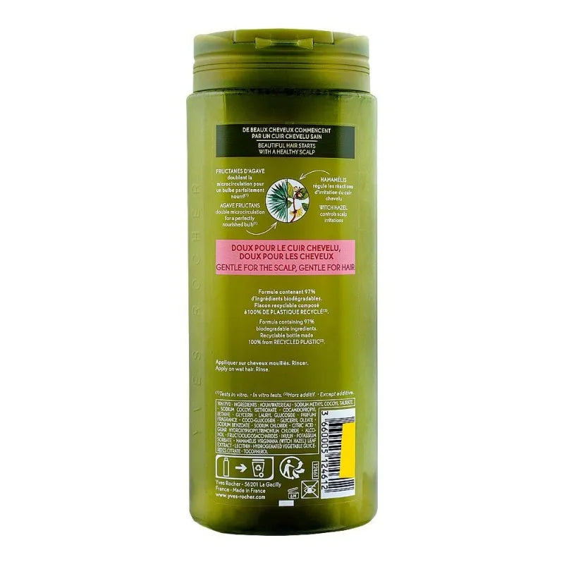 yves rocher sensitive scalp gentle detangling shampoo, 300ml image2