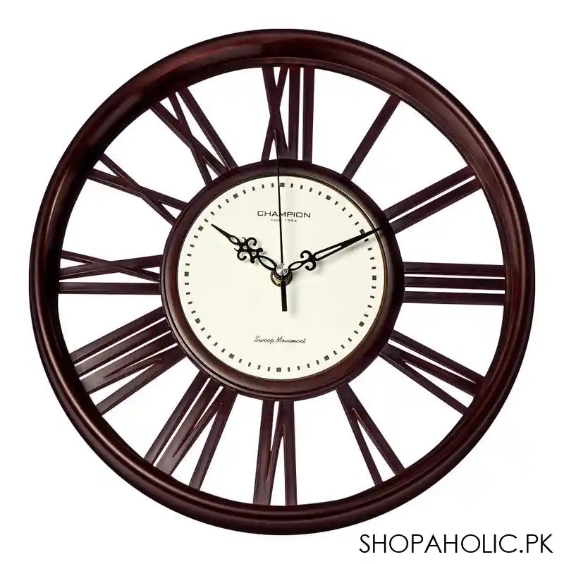 Z.A Wall Clock, Roman White, CCB-589-COF B - Main Image