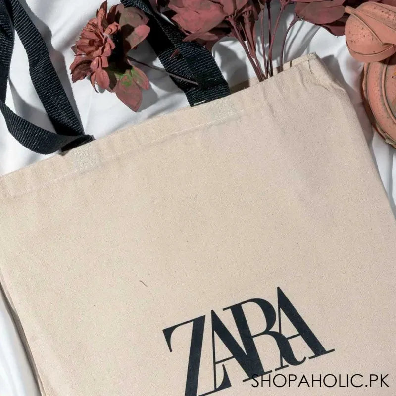 zara economical tote bag image2