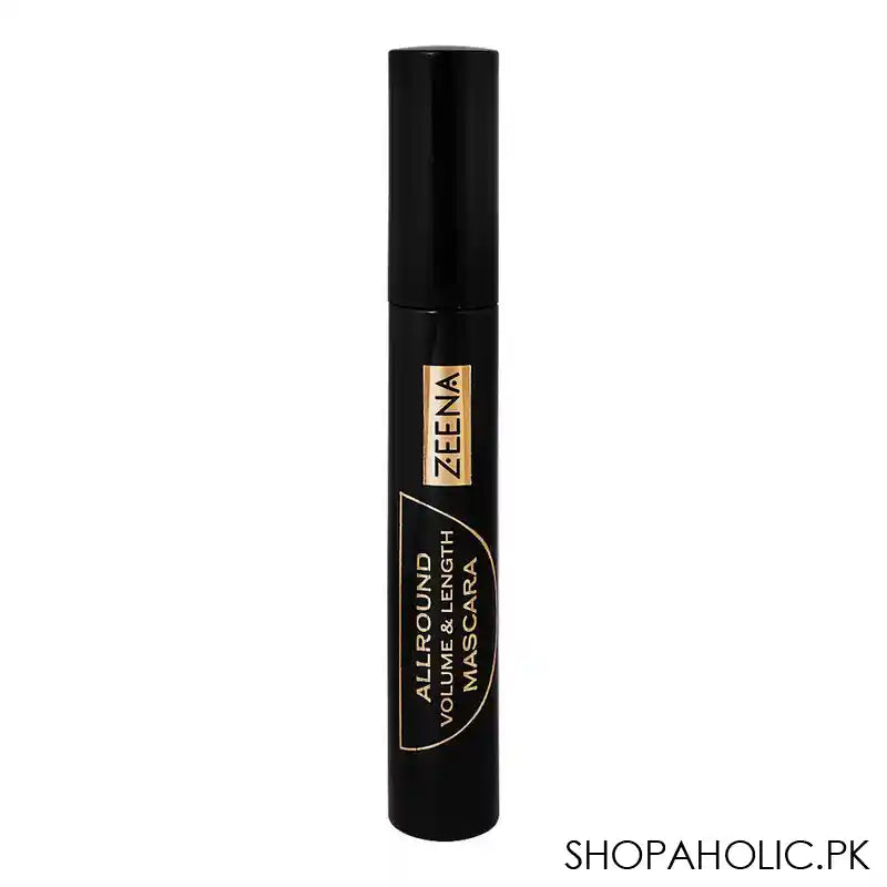 Zeena All Round Volume & Length Mascara, 010 Extreme Black - Main Image